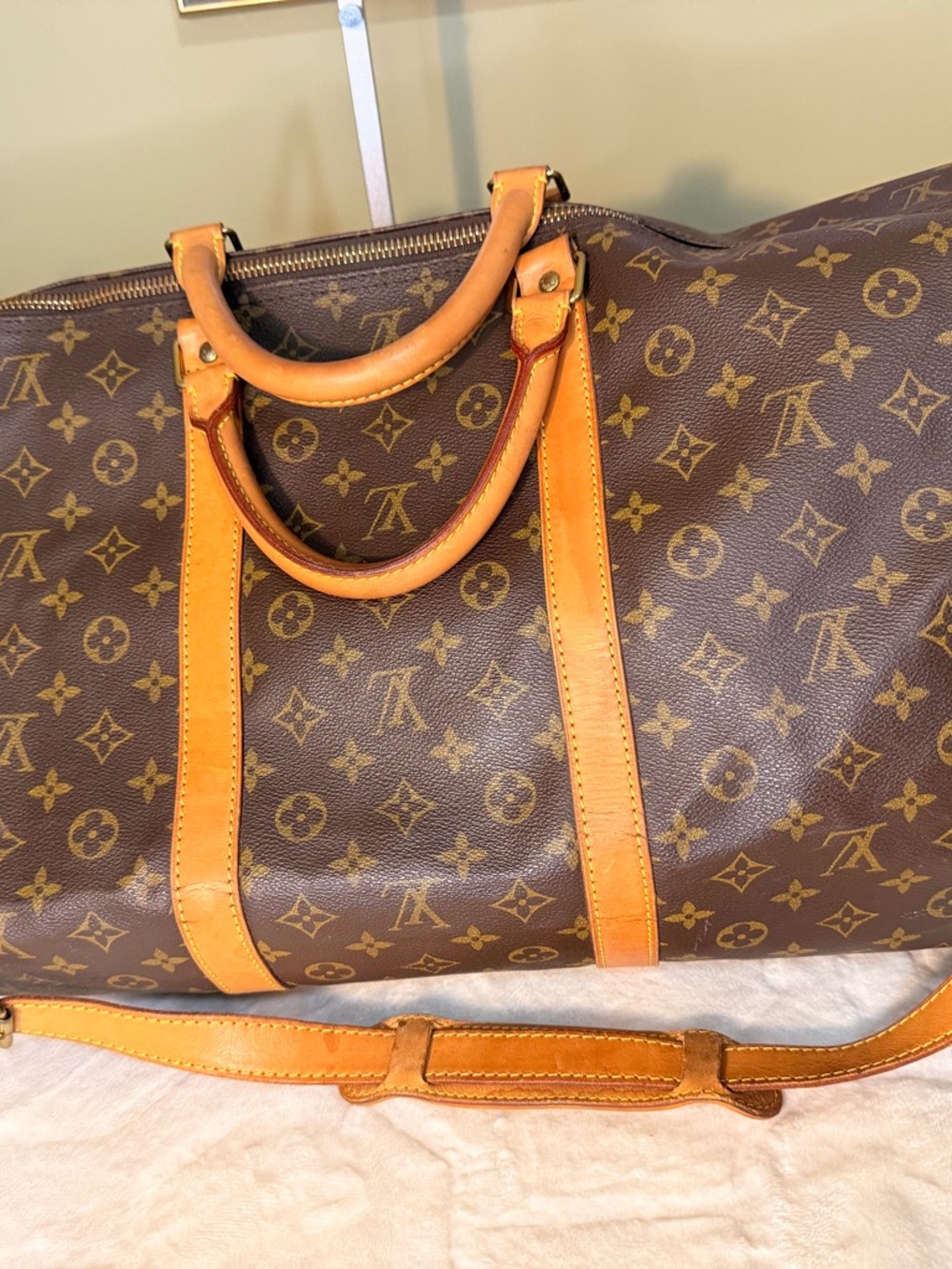 Louis Vuitton Keepall Bandouliere 60 Canvas duffel - Picture 2 of 16